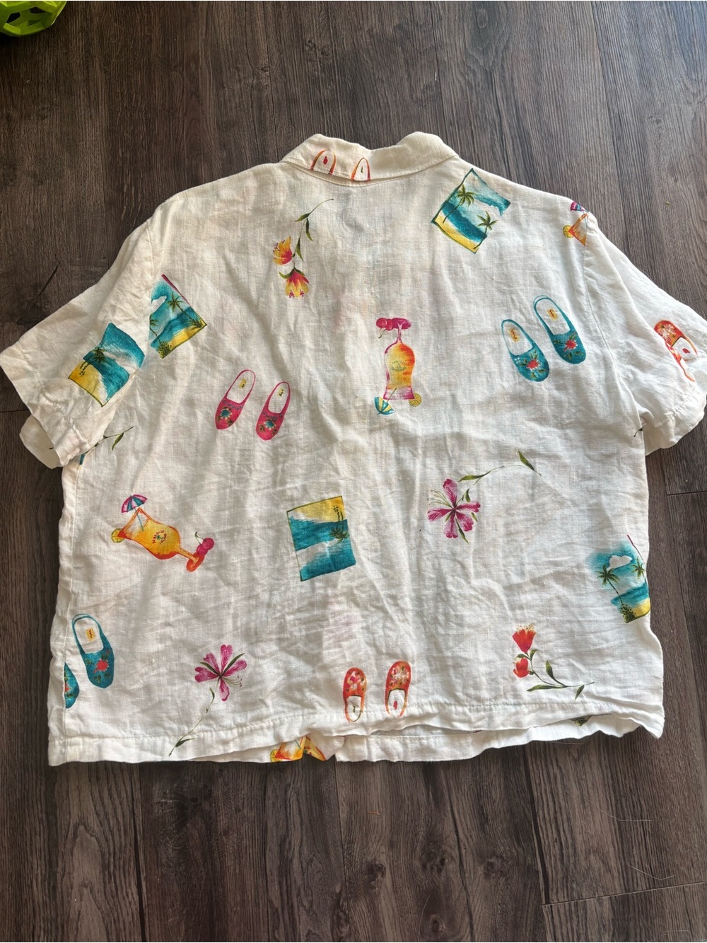 Vintage Hot Cotton button up - Picture 2 of 6